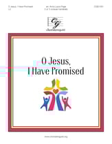 O Jesus, I Have Promised Handbell sheet music cover